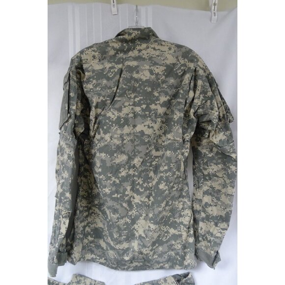 ACU Trousers Small Long & Coat Sm X-Long Digital Camo/Nylon Ripstop Army Combat - Picture 4 of 7